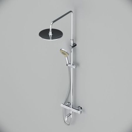 Душевая система AM.PM Chic 2.0 F0782A500 с термостатом Хром