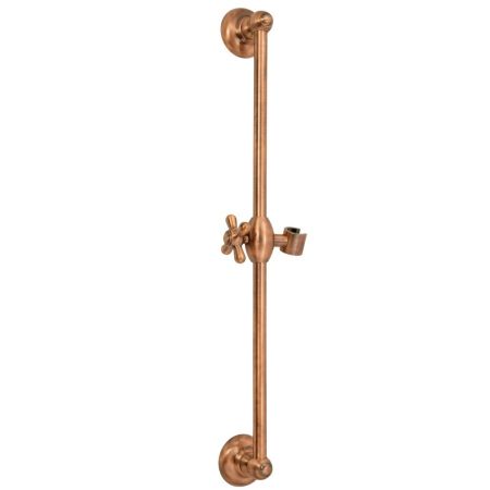 RETRO Штанга душевая, с держателем, медь, артикул 20193