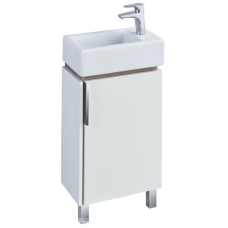 Тумба под раковину Акватон Бэлла 45 1A221501BBAZ0 Белый Джара, артикул 1A221501BBAZ0