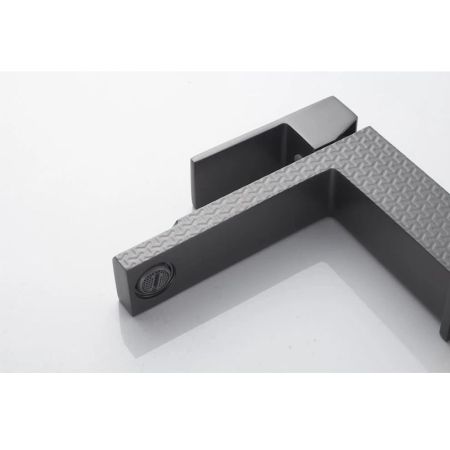 Cмеситель для раковины Knotlor KN-20/GMP, оружейная сталь