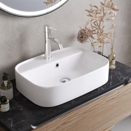 Раковина накладная керамическая CZR-6616, артикул CZR-6616