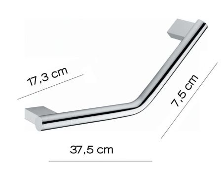 Gedy Canarie, поручень гнутый, цвет хром, артикул A222(13)