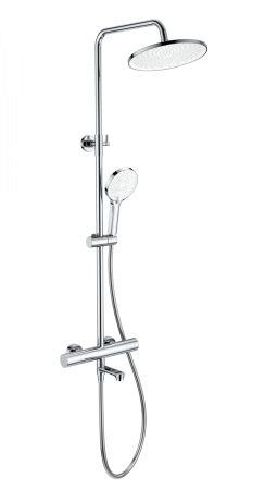 Душевая система с термостатом WONZON & WOGHAND, Хром (WW-B3069-CR), артикул WW-B3069-CR