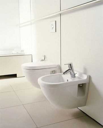 Биде Duravit Starck 3 2231150000 подвесное Белое, артикул 2231150000
