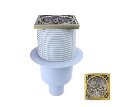 Душевой трап Bronze de Luxe 21986-57, бронза, артикул 21986-57