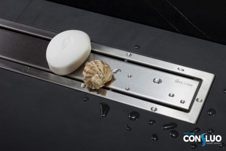 Душевой лоток, Bettoserb, Premium, ширина, мм-136, длина, мм-750, высота, мм-117, монтаж-в пол, пропускная способность, л/сек-0,8, выход Ø50 мм, поворот базы 360°, сифон-есть, материал сифона-полипропилен, опоры-есть, декоративная решетка-есть, двухсторон