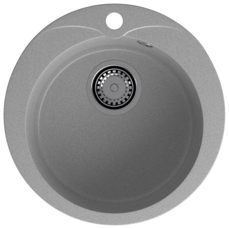 Кухонная мойка GranFest RONDO 480, серый, артикул R-480 серый