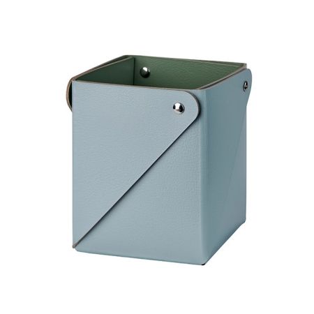 Colombo Adj Коробочка MIU для чайных пакетов, 7x7xH8 см , цвет: небесный/эвкалипт, артикул BADJ055-5060