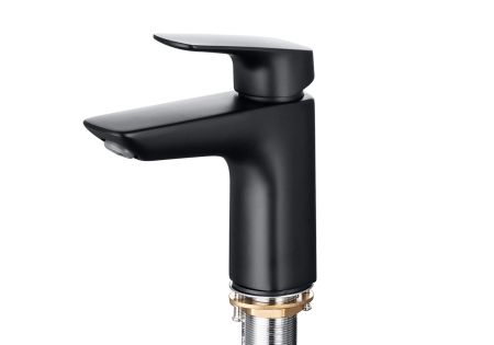 Смеситель для раковины 97 с гигиеническим ручным душем AQUATEK, матовый черный AQ1012MB ВЕГА, артикул AQ1012MB