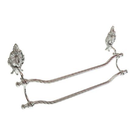 ELISABETTA Полотенцедержатель двойной L60 см, хром, артикул 17040