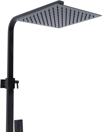 Душевая стойка Allen Brau Infinity 5.21029-31 черный матовый, артикул 5.21029-31