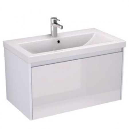 Тумба под раковину Velvex Klaufs 80 tpKLA.80.1Y-616.216 Белая, артикул tpKLA.80.1Y-616.216