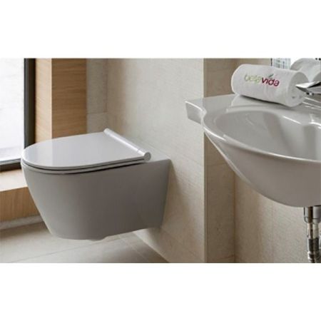 Унитаз Sanindusa Sanlife 136032004 подвесной без сиденья