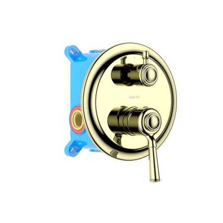 Смеситель для ванны (внешняя и скрытая часть) AQUATEK, полир. золото AQ1546PG КЛАССИК, артикул AQ1546PG