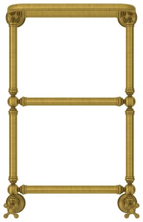 Полотенцесушитель водяной "Ренессанс 1386" 660х400 (Состаренная ЛАТУНЬ), артикул 051-0281-6640