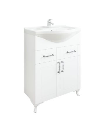 Тумба Глория NEW 65 (Б) раковина Байкал 65, артикул С04591