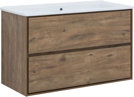 Тумба под раковину Aquanet Милан 105 дуб рустикальный, артикул 00339971