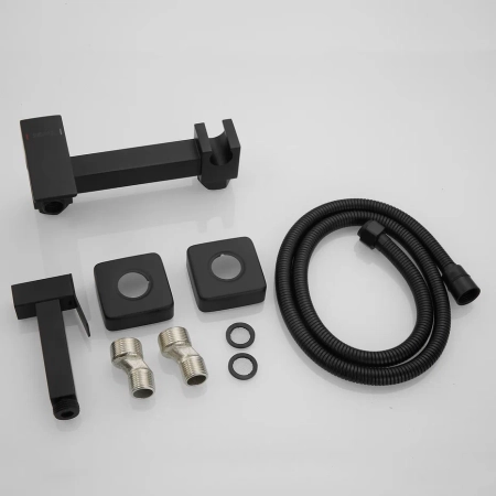 Гигиенический душ со смесителем Shevanik S137H, черный