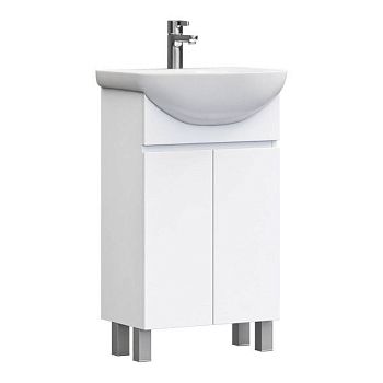 Тумба под раковину напольная VIGO Wing tn.WIN.BAL.50.2D белый, 50 см