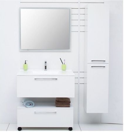 Шкаф-пенал De Aqua Тока 1S БК 30 R белый