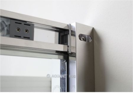 Душевой уголок Aquanet Delta NPE2142 100x100, R550, прозрачное стекло Душевой уголок Aquanet Delta NPE2142 100x100, R550, прозрачное стекло