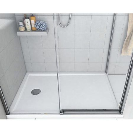 Душевой поддон из искусственного камня Акватон Калифорния 120x90 Белый, артикул 1A714336CA010