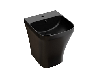 Раковина моноблок подвесная Дион (Dion) 365x406x447, цвет черный матовый, арт. CN6067MB