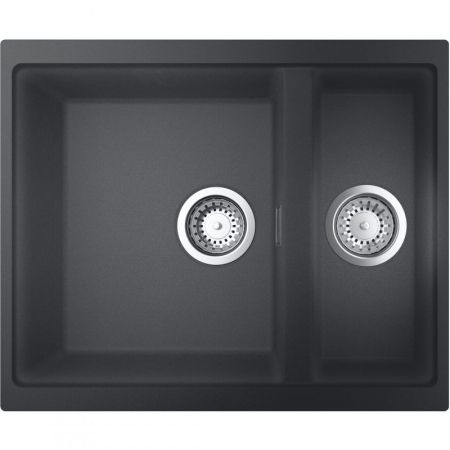 Мойка GROHE K500 с 1,5 чашей, 555 x 460 мм, серый гранит (31648AT0)