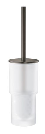 Комплект с туалетным ершиком GROHE Atrio New, темный графит матовый (40314AL3)