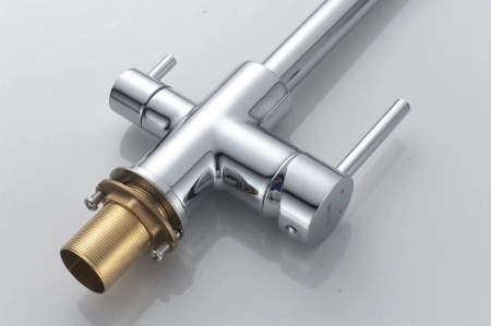 Смеситель для кухни с подключением фильтра Shevanik S228, хром