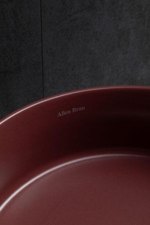 Раковина накладная Allen Brau Fantasy Line 36 4.11032.BD бордо, артикул 4.11032.BD