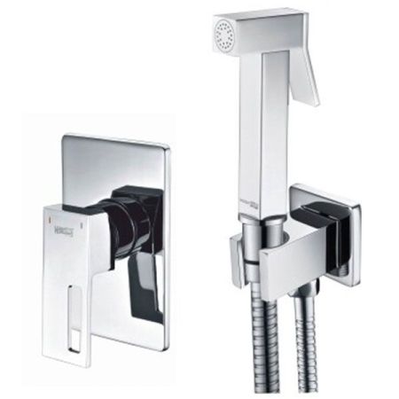 Гигиенический душ со смесителем WasserKRAFT Alme A15157 Хром