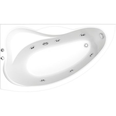 Акриловая ванна Bas Вектра 150x90 L без гидромассажа