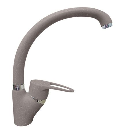 Смеситель для кухни GranFest 1024, серый