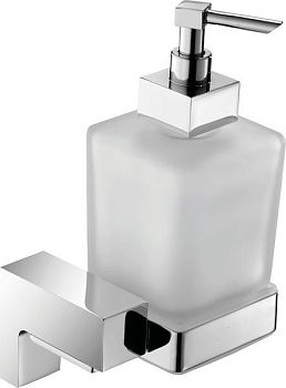 Sanibano Elegance, настенный стеклянный дозатор, цвет черный матовый