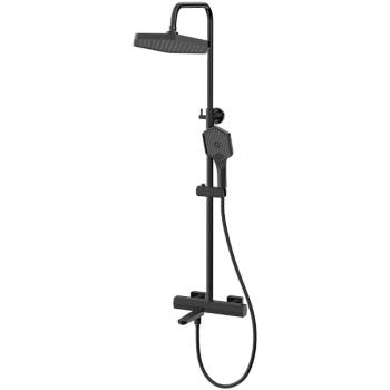 Душевая система HAIBA черный (HB24726-7)