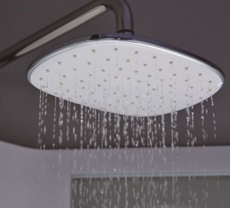 Душевая кабина SSWW W0913H 90x90 профиль Белый матовый задние стенки прозрачные