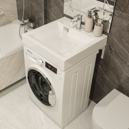 Раковина Paola Siena 600, белый, артикул Paola Siena 600