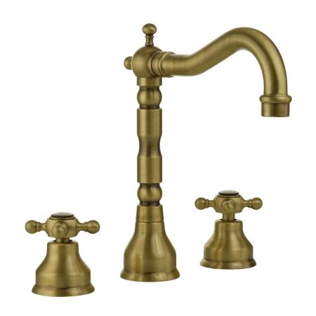 REVIVAL Смеситель для раковины на 3 отв., бронза, артикул 19493
