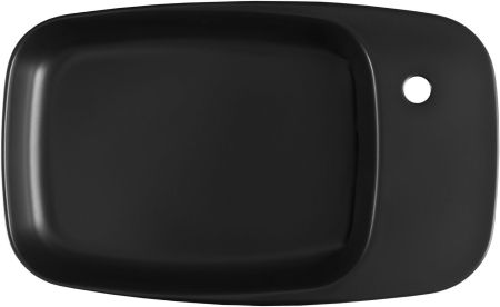 Раковина накладная Allen Brau Liberty 4.32012.31 черный матовый, артикул 4.32012.31