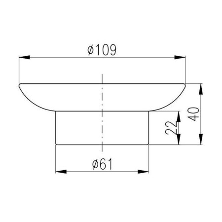 Мыльница Rav Slezak SKL002, белый, артикул SKL002