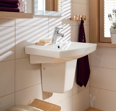 Раковина Cersanit Carina 60 UM-CAR60/1 Белая, артикул S-UM-CAR60/1-w