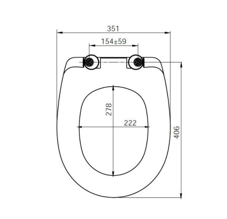 Сиденье для унитаза soft close дюропласт IDDIS 126 (ID 126 Dp Sc), артикул ID 126 Dp Sc