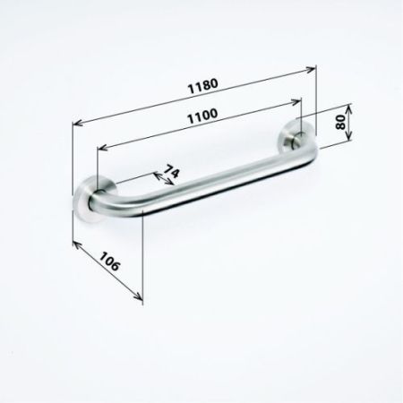 HELP Поручень 1100мм, мат, артикул 301101102