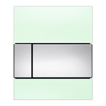 TECEsquare Urinal, зеленый, клавиша хром глянцевый, артикул 9242805