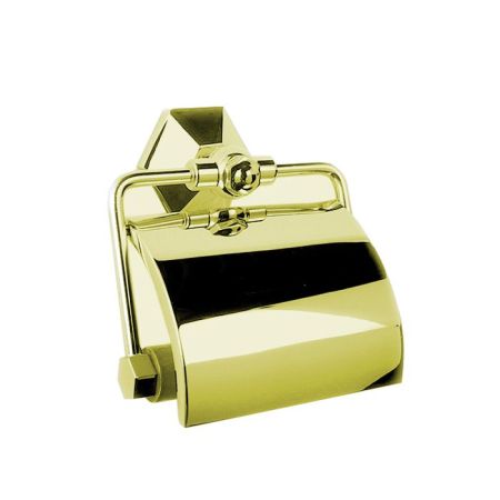 Stella Eccelsa Держатель туалетной бумаги настенный с деревянным роликом 1032 цвет: золото, артикул EC 10014 AU00