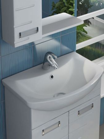 Тумба под раковину Vigo Diana 60 Белая, артикул Diana-0-600(Балтика)