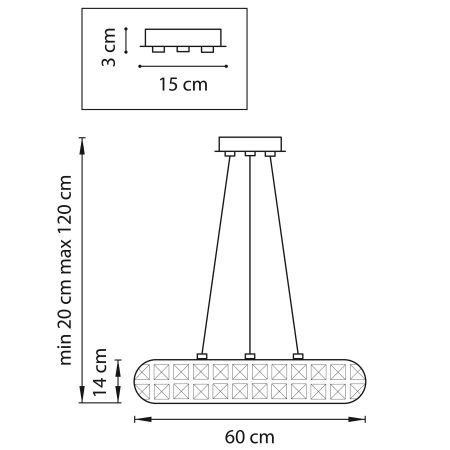 Люстра подвесная Onda Lightstar 741104, артикул 741104