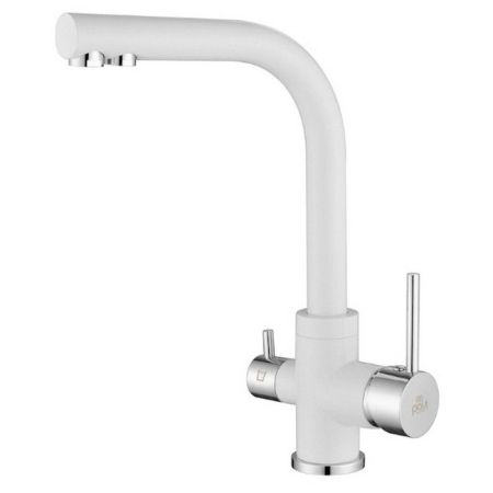 Смеситель для кухни Paulmark Essen Es213011-431 Белый матовый, артикул Es213011-431