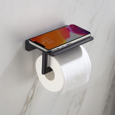 Держатель туалетной бумаги Timo Saona 13043/03 Черный, артикул 13043/03